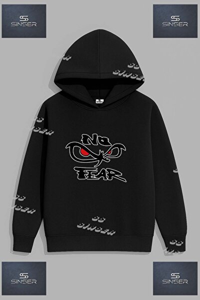 SS SİNSER Φούτερ Unisex με στάμπα  "NA FEAR GOZ "