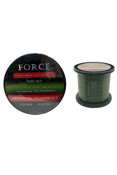 EFFE Force 500m 0.25mm Monofilament Bobin Misina Yeşil