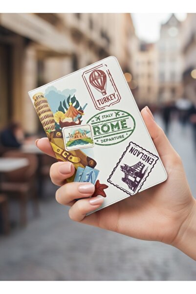 Gempo Cute Patterned Passport Cover and Luggage Tag Set – Waterproof, Durable, Travel-Friendly