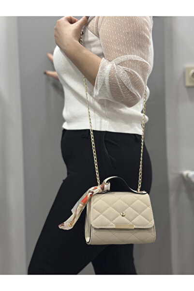 ZENGEZUR MALL NRZSNT Beige Skin Zoje Bag (235949) (Size: Standard)