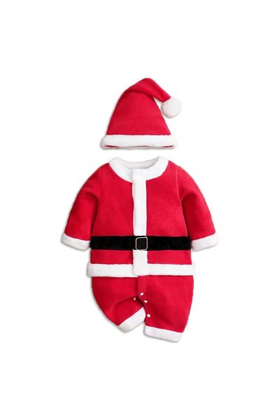 RebelBeBe Christmas jumpsuit and hat for children - 3-6 months