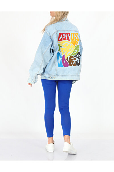 Evendi Oversized Jacket, Blue