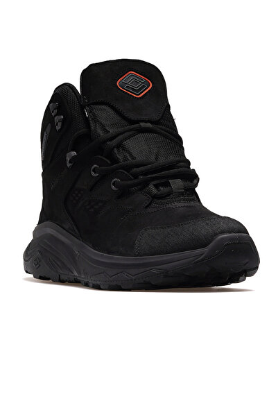 Scooter Men's genuine leather waterproof outdoor boot 25k m2041ns black nubuck