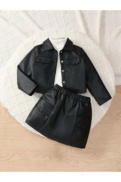 shop Suni deri 2 li kombin kız çocuk