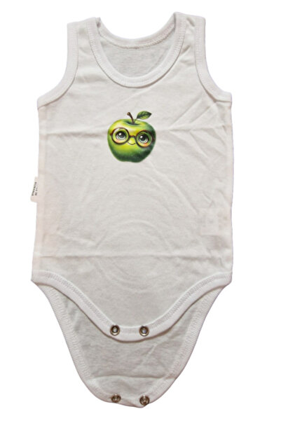 Bubu Kids Creations Body cu imprimeu decolteu BubuKids pentru bebeluși (fabri...