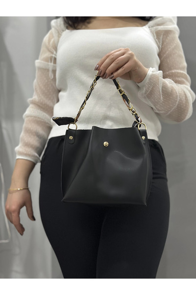 ZENGEZUR MALL Nrzsnt Black Leather Zrm Bag (235944) (Size: Standard)