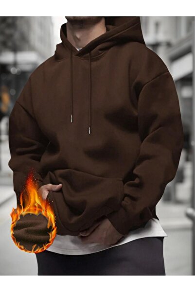 rocassi Hanorac cu glugă pentru bărbați de mărime mare