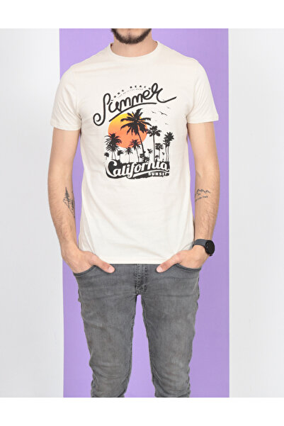 Evendi T-shirt, Cream