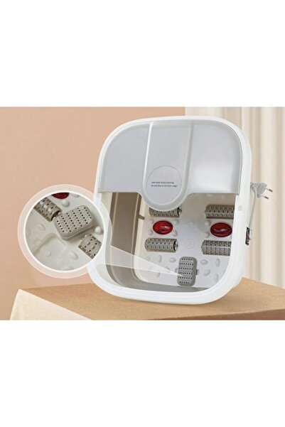 OEM Bazin pliabil pentru masaj la picioare cu încălzire, bule și role de masaj, 15L, 500W