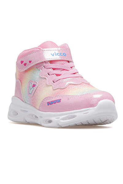 Vicco Poni Girls' Lighted Lightweight Boots 25K 946.430 Pk Pink