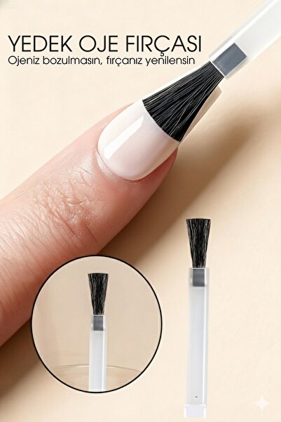 Transformacion Yedek Oje Fırçası - Tırnak Cila Fırçası 722435