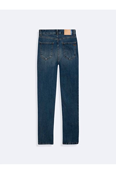 Ltb Pantaloni albaștri cu picioare înguste Marcella X