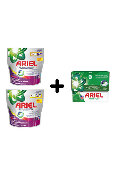 Ariel PROFESSIONAL Χρώμα 120 κάψουλες + Mountain Spring 15 κάψουλες