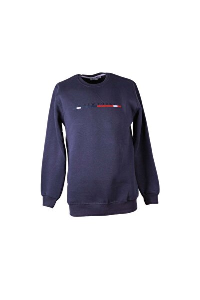 trender 26Kl71G08006 Smoked Men's Sweatshirt 0 Collar 3 Threads