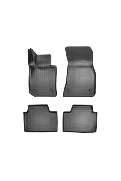 OEM Set de 4 covorașe tip tavă pentru BMW Seria 4 Gran Coupe G26 (2020-prezent), Negru