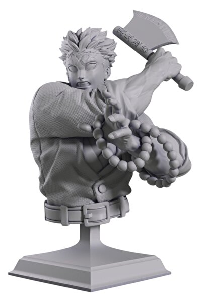 Miyazaki Premium Gyomei Himejima Büstü | Demon Slayer Koleksiyonu
