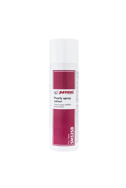 Pavoni Metallic Spray Ruby, Food Coloring, without E171, 250 ml