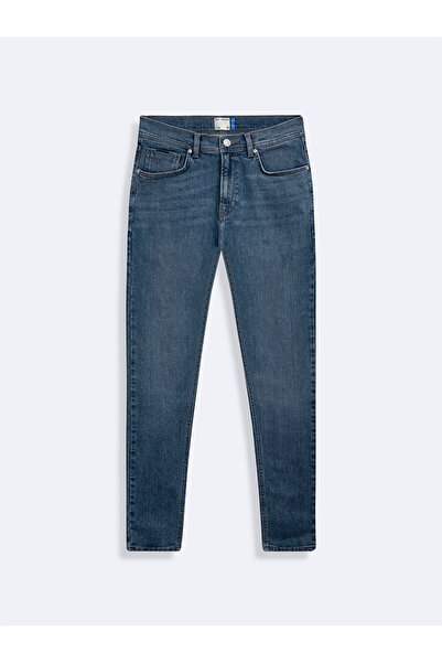 Ltb New Smarty Skinny Mid-Waist Blue Jeans