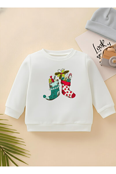 CDA Премиум коледни чорапи Детска унисекс блуза