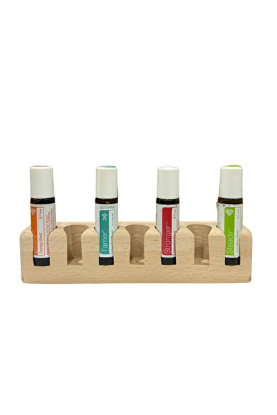 MAGIC DROPS Magic 7 - Beech Wood Stand for 7 TipRoll-On Containers