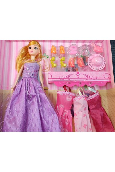 AEXONIZ TOYS مجموعة دمية مع الملحقات (متعددة الألوان)