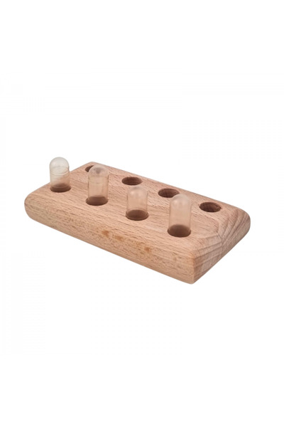 MAGIC DROPS Easy Caps MINI – Beech Wood Holder for Filling Essential Oil Capsules