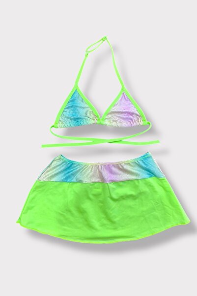 Nilmay mayo Комплект бикини с пола за момиче