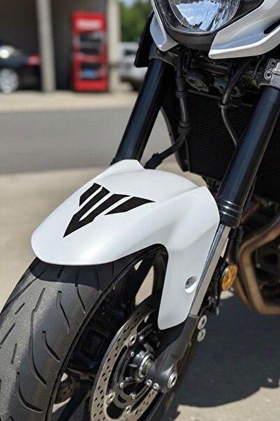 Yalıgraf Reklam Tabela Motor Ön Çamurluk Siyah Yamaha Mt Logo Sticker 15 cm