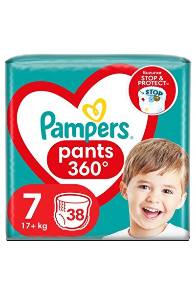 Pampers Pantaloni Jumbo Pack Nr. 7, Unisex, 17 kg+, 38 bucăți
