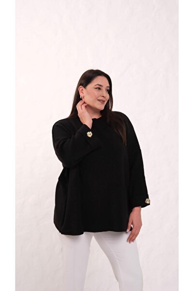 BRUGGE Gamze Moda Plus Size Knitwear Sweater