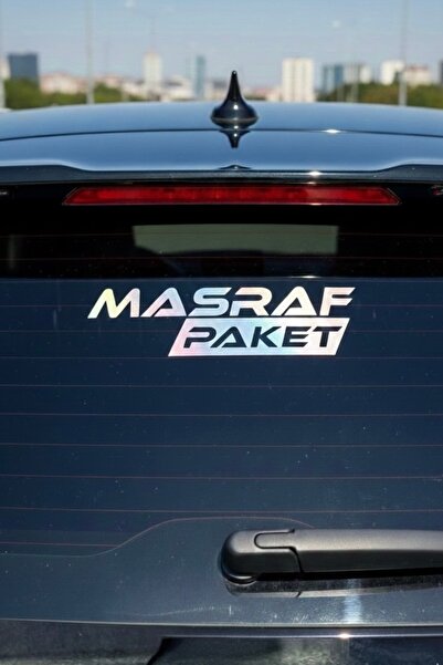 Yalıgraf Reklam Tabela ملصق هولوغرام للسيارة من ماسراف باكيت 20 سم