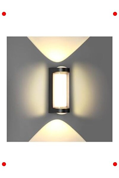 markentegra Decorative Waterproof 9W Three-Way Led Sconce