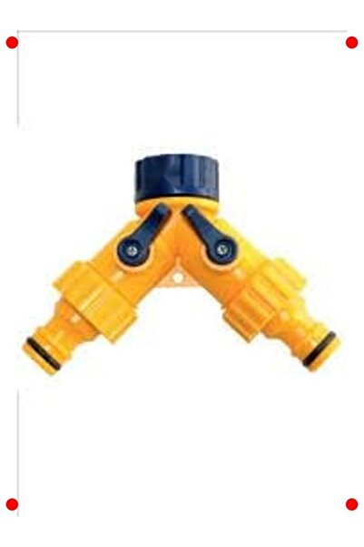 markentegra Double Outlet Valve Faucet Adapter (1/2″-3/4″)