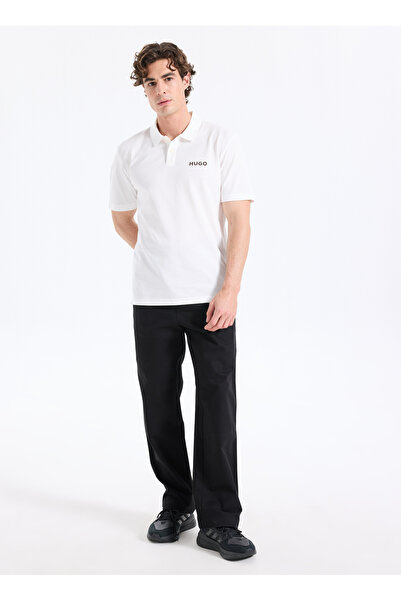 HUGO Şeffaf Unisex Regular Fit Polo T-Shirt 50542830_Dirlmere