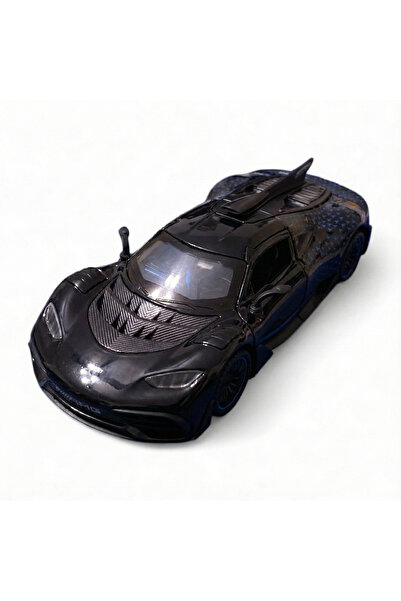 Vision XXI MERCEDES AMG ONE metal model, Die-Cast, Scale 1:32, lights and sounds, 15 cm, black
