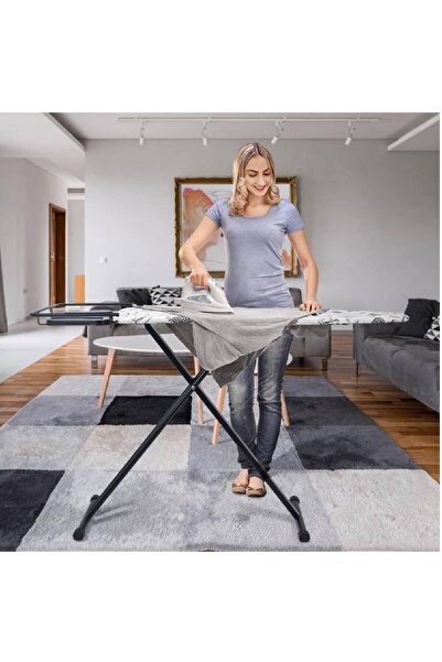 HYX 13" x 38" Ironing Board with Heat Resistant Cover and Thick Felt Pad, Folding