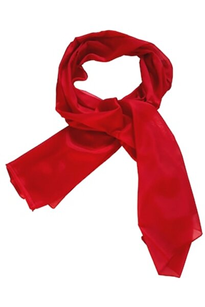 Lakshmi - Silk scarf, red, 160 x 60 cm