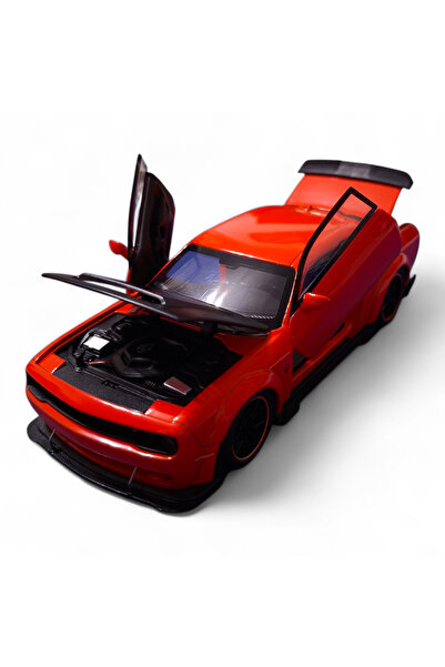 Vision XXI Metal model DODGE CHALLENGER SRT DEMON, Die-Cast, 1:32, lights and sounds, red