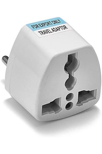 Generic Universal to European Travel Plug Adapter - Supports US and UK (UK/US/AU) Plugs - Ideal for Travel (3-Pack)
