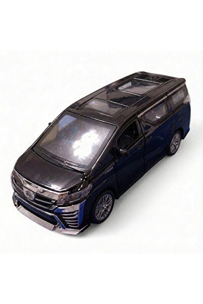 Vision XXI TOYOTA VELLFIRE metal model, Die-Cast, Scale 1:32, lights and sounds, 16 cm, black