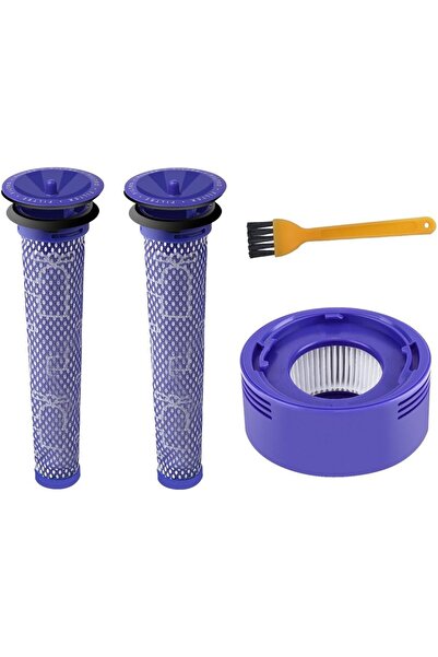 OEM Post-Motor HEPA Filter for V7 V8 & 2 Pre-Filters for V6 V7 V8 Vacuum Cleaners, Replacement Filter Ki