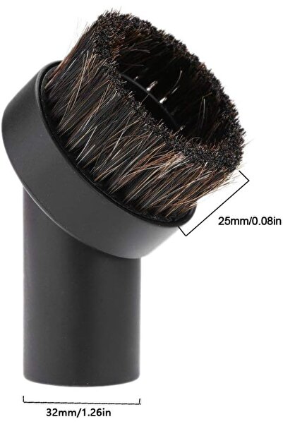 OEM Round Horsehair Vacuum Cleaner for Brush Accessories for Vacuum Cleaner Brush 1pc Hair Brush Floor