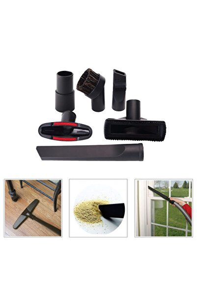 OEM Vacuum Cleaner Accessories, 6-Piece Set: Vacuum Cleaner Nozzle, Brush, Crevice Tool, Universal Vacuu