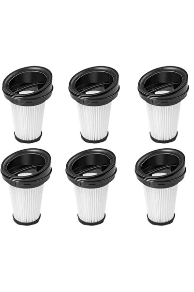 OEM Filter for Grundig VCH9629 Vacuum Cleaner - 6pcs, Compatible with VCH 9832, VCH9632, VCH9631