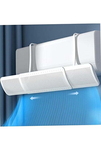 AİR WİNG عاكس تدفق هواء مكيف الهواء القابل للتعديل 3 في 1 - واقي عالمي قابل للسحب ضد الانفجارات المباشرة