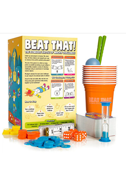 DOMEET Family Party Challenge Card Game Set