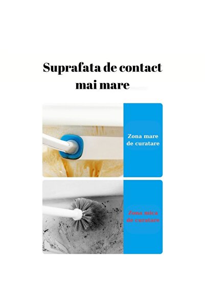 DISTINCTIVE MARETY SRL Toilet brush set with 16 detergent refills, hygienic, quick cleaning