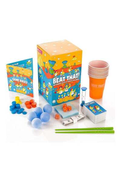 DOMEET Family Party Challenge Card Game Set