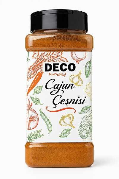 DECO Kajun Baharatı 400 gr – Et, Tavuk, Patates ve Sebze Yemekleri İçin Aroma...