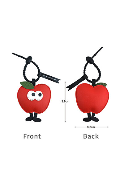 NO BRAND سلسلتي مفاتيح إبداعيتين على شكل شجرة عيد الميلاد، لطيفتين، على شكل ر...